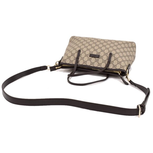 GUCCI GG Supreme Monogram Small Tote 353440 Hand Bag PVC leather - Picture 7 of 9